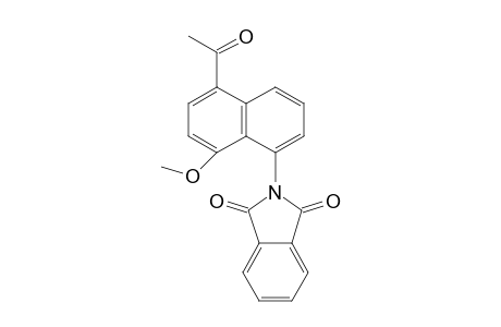 1H-isoindole-1,3(2H)-dione, 2-(5-acetyl-8-methoxy-1-naphthalenyl)-