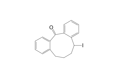 5,6,7,8-Tetrahydro-5-iodo-13H-dibenzo[a,d]cyclononen-13-one