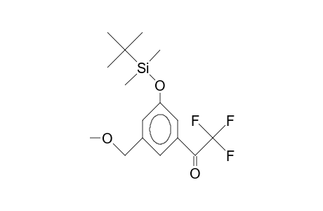 1-(T-Butyl-dimethyl-silyloxy)-3-trifluoroacetyl-5-(methoxymethyl)-benzene