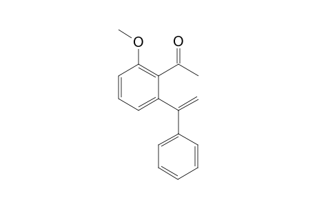 1-[2-Methoxy-6-(1-phenylvinyl)phenyl]ethanone