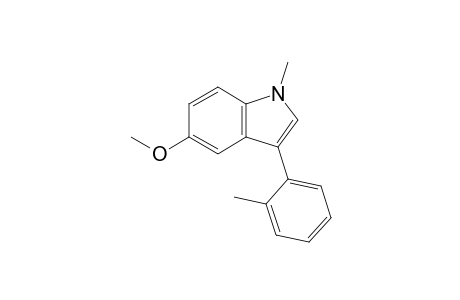 5-Methoxy-1-methyl-3-(2-methylphenyl)-1H-indole