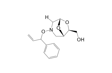 (1S,5S,7S)-3-[(R,S)-2-Phenyl-3-propenyl-1-oxy]-6,8-dioxa-7-exo-hydroxymethyl-3-azabicyclo[3.2.1]octane