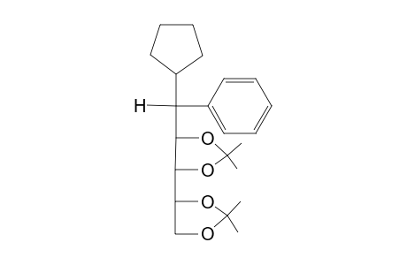 (1R)-1-C-Cyclopentyl-1-deoxy-1-C-phenyl-D-ribitolol