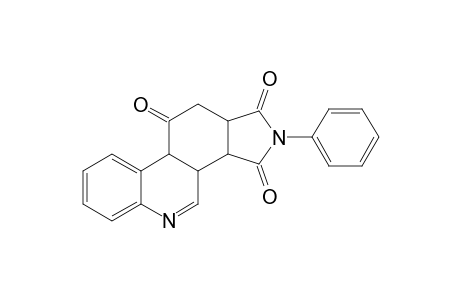 2-Phenyl-6H-1,3,3a,4,11,11a-hexahydropyrrolo[3,4-i]phenanthridin-1,3,5-trione