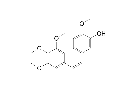 (Z)-2-Methoxy-5-(3,4,5-trimethoxystyryl)phenol (CombretastatinA4)