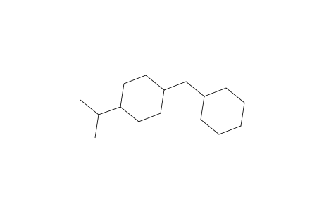 Cyclohexane, 1-(cyclohexylmethyl)-4-(1-methylethyl)-