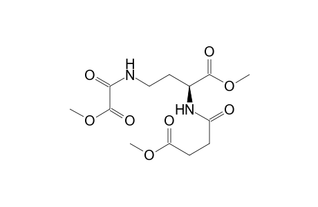 Dimethyl (2S)-2-[N-(4-Methoxy-4-oxobutanoylamino]-6-oxo-5-azapimelate