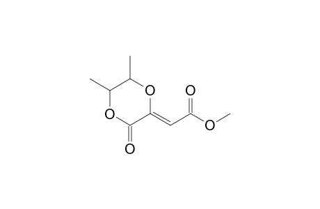 (Z)-Methyl 2-(5,6-dimethyl-3-oxo-1,4-dioxan-2-ylidene)acetate