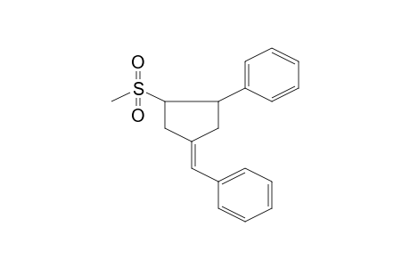 Sulfone, methyl 4-benzylidene-2-phenylcyclopentyl