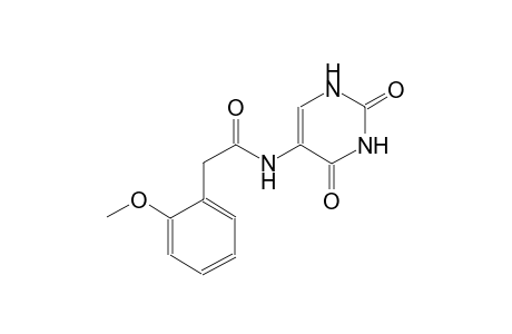 benzeneacetamide, 2-methoxy-N-(1,2,3,4-tetrahydro-2,4-dioxo-5-pyrimidinyl)-
