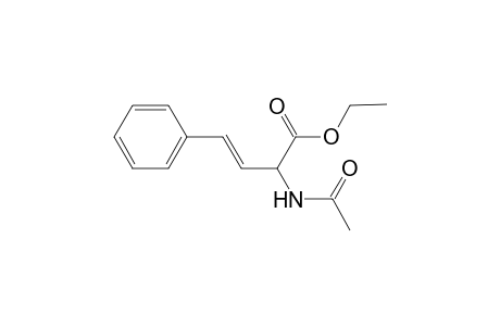 N-Acetyl-.alpha.-[(E)-stryl]glycine ethyl ester
