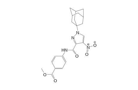 methyl 4-({[1-(1-adamantyl)-4-nitro-1H-pyrazol-3-yl]carbonyl}amino)benzoate