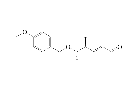 (E)-(4S,5S)-5-[(4-methoxybenzyl)oxy]-2,4-dimethylhex-2-enal