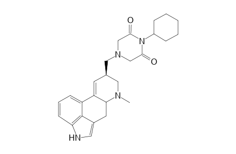 [8.beta.-(3,5-dioxo-4-cyclohexylpiperazin-1-yl)-methyl]-9,10-didehydro-6-methylergoline