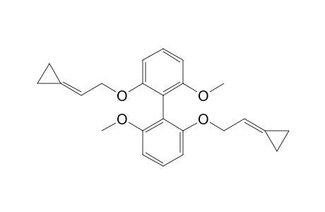 2,2'-Bis(2-cyclopropylideneethoxy)-6,6'-dimethoxybiphenyl