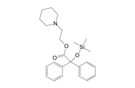 TMS derivative of b-piperidylethyl benzilate