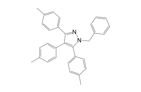 1-Benzyl-3,4,5-tri-p-tolyl-1H-pyrazole