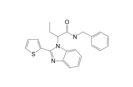 N-Benzyl-2-[2-(thiophen-2-yl)-benzo[D]imidazol-1-yl]butanamide