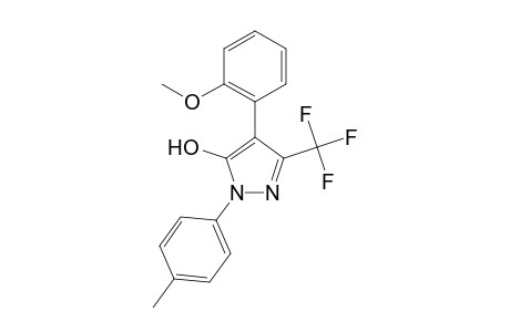 4-(2-Methoxyphenyl)-1-(p-tolyl)-3-(trifluoromethyl)-1H-pyrazol-5-ol