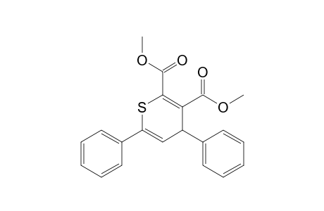 4H-Thiopyran-2,3-dicarboxylic acid, 4,6-diphenyl-, dimethyl ester
