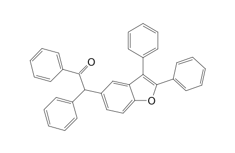 Ethanone, 2-(2,3-diphenyl-5-benzofuranyl)-1,2-diphenyl-
