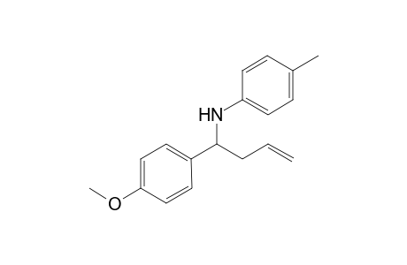 N-(1-(4-methoxyphenyl)but-3-enyl)-4-methylaniline