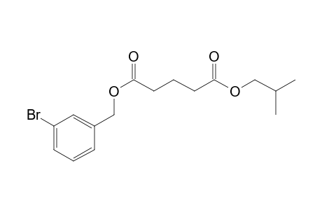 Glutaric acid, 3-bromobenzyl isobutyl ester