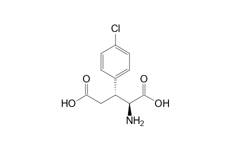(2S,3R)-3-(4-Chlorophenyl)glutamic acid