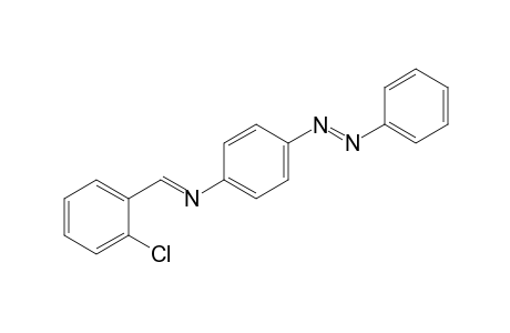 N-(2-Chlorobenzylidene)-4-(phenyldiazenyl)aniline