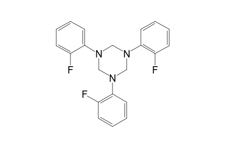 1,3,5-tris(2-fluorophenyl)-1,3,5-triazinane