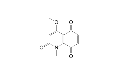 4-methoxy-1-methylquinoline-2,5,8-trione
