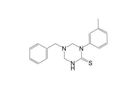 5-benzyl-1-(3-methylphenyl)tetrahydro-1,3,5-triazine-2(1H)-thione