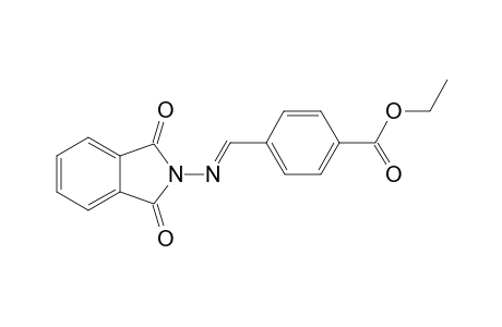 N-(ethyl 4-carboxylate benzalamino)phthalimide
