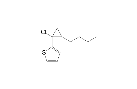 Cyclopropane,-1-butyl-2-chloro-2-(thiophene-2-yl-)
