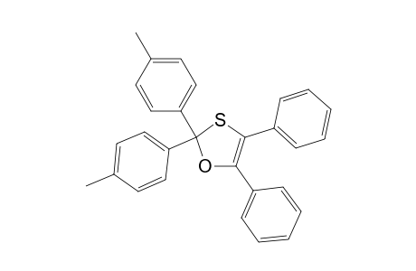 1,3-Oxathiole, 2,2-bis(4-methylphenyl)-4,5-diphenyl-