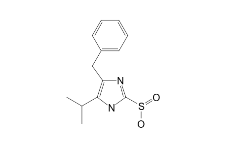 4-(benzyl)-5-isopropyl-3H-imidazole-2-sulfinic acid