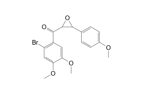 (2-Bromo-4,5-dimethoxyphenyl)[3-(4-methoxyphenyl)oxiran-2-yl]methanone