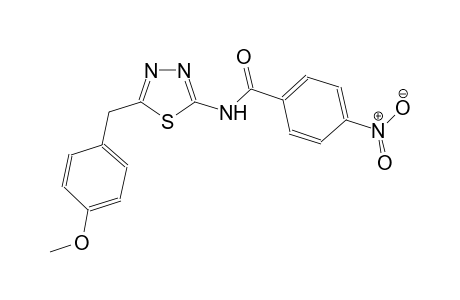 N-[5-(4-methoxybenzyl)-1,3,4-thiadiazol-2-yl]-4-nitrobenzamide