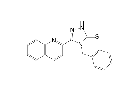 4-benzyl-5-(2-quinolinyl)-2,4-dihydro-3H-1,2,4-triazole-3-thione