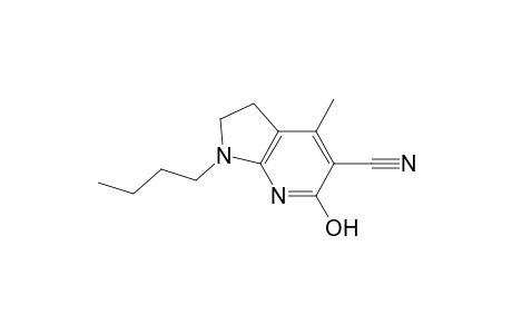 1-Butyl-4-methyl-5-cyano-6-hydroxy-7-azaindoline