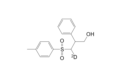 3-Deuterio-2-phenyl-3-(p-tolylsulfonyl)propan-1-ol