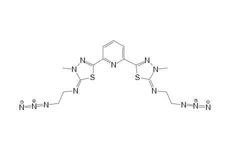 2,2'-(2,6-Pyridodiyl)bis[5-(2-azidoethylimino)-4,5-dihydro-4-methyl-1,3,4-thiazole]