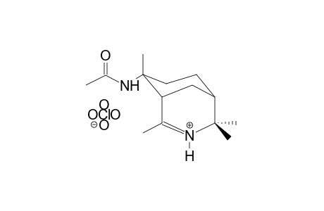 8-N-ACETYLAMINO-2,4,4,8-TETRAMETHYL-3-AZABICYCLO[3.3.1]NON-2-ENEPERCHLORATE