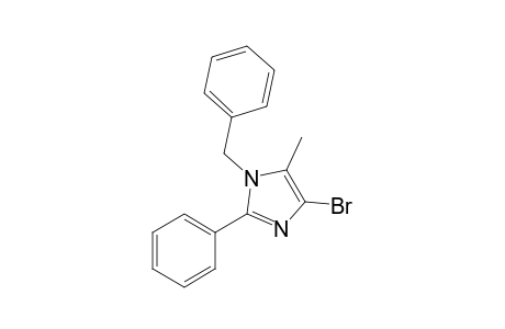 1-Benzyl-4-bromo-5-methyl-2-phenyl-imidazole
