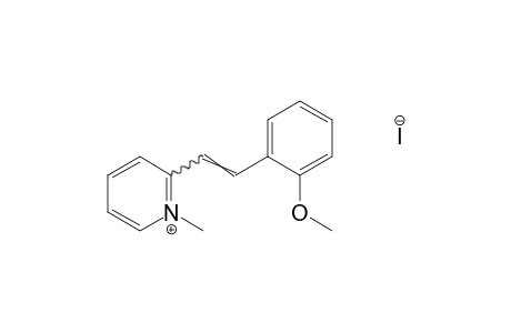 2-(o-methoxystyryl)-1-methylpyridinium iodide