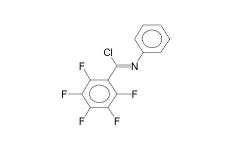 N-PHENYL(PENTAFLUOROBENZIMIDOYL)CHLORIDE