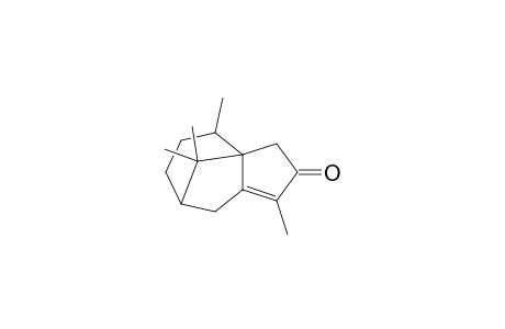 4,5,6,7,8-Pentahydro-1,4,9,9-tetramethyl-3h-3a,7-methanoazulen-2-one
