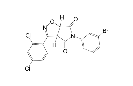 (3aR,6aS)-5-(3-bromophenyl)-3-(2,4-dichlorophenyl)-3aH-pyrrolo[3,4-d]isoxazole-4,6(5H,6aH)-dione