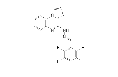 n-Pentafluorophenylmethylene-N'-[1,2,4]triazolo[4,3-a]quinoxalin-4-yl-hydrazine