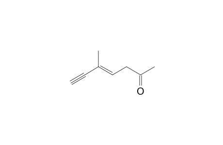5-Methyl-4-hepten-6-yn-2-one